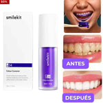 Espuma Correctora de Color y Blanqueador de Dientes: SONRISA RADIANTE INSTANTANEA!